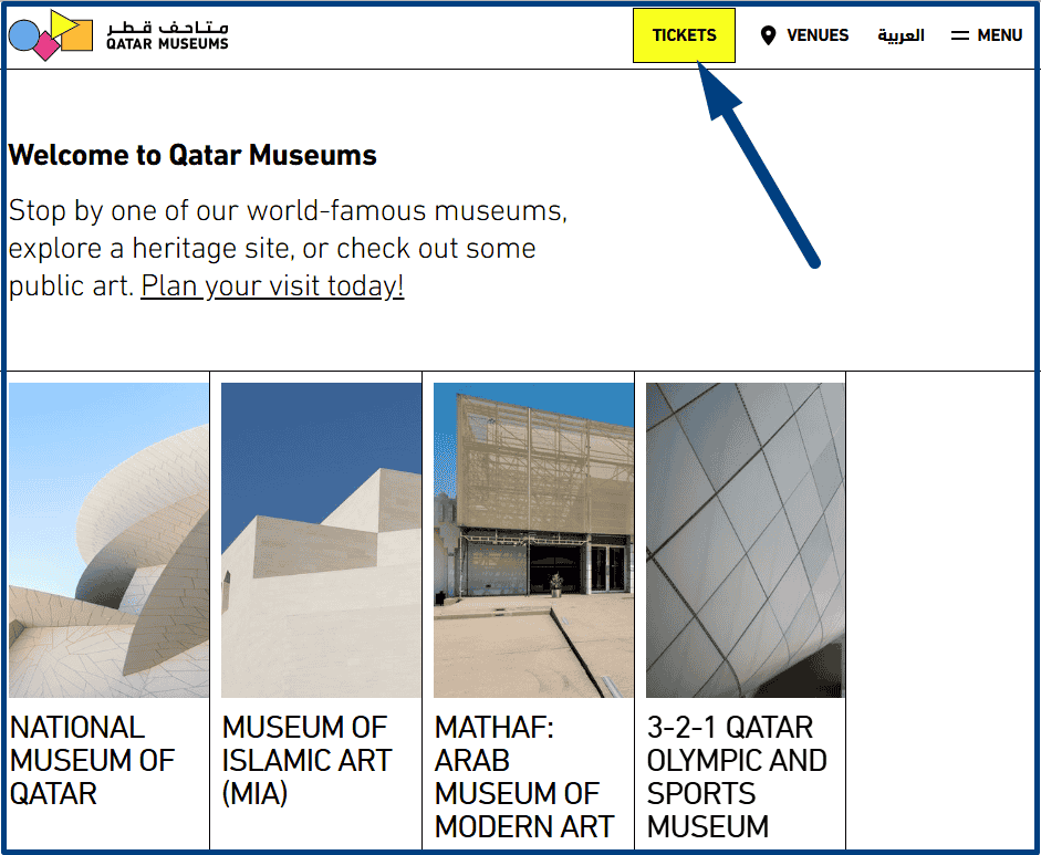National Museum of Qatar Ticket Booking