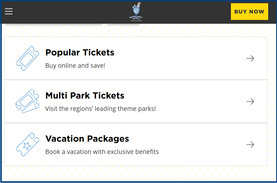 How to Book Tickets for Warner Bros. World Abu Dhabi