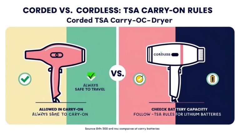 Can You Bring a Blow Dryer on a Carry On