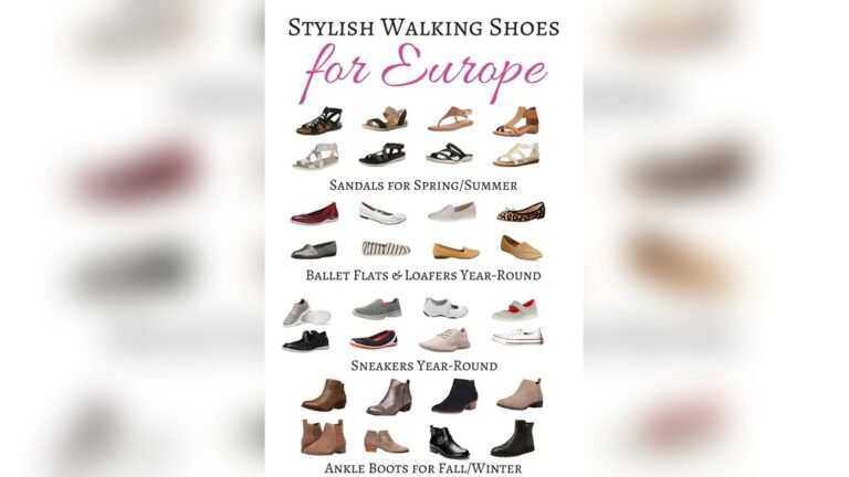 Good Walking Shoes for Europe Trip