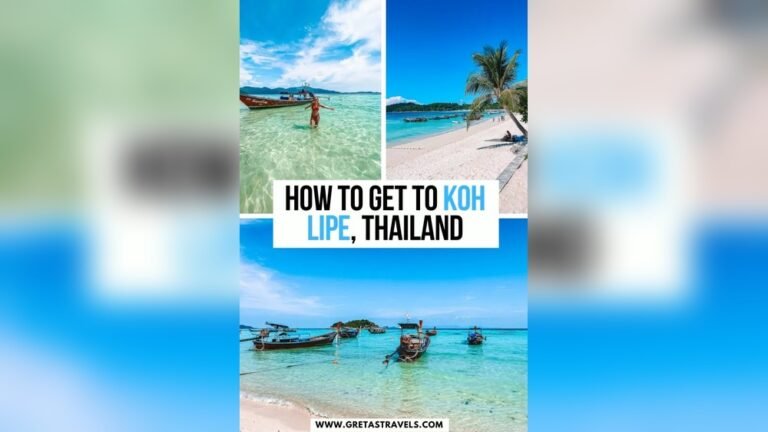 How to Get to Koh Lipe