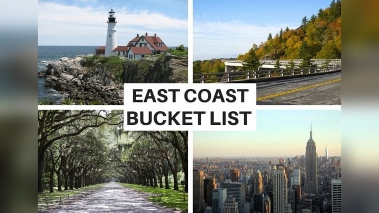 Places to Visit on Us East Coast