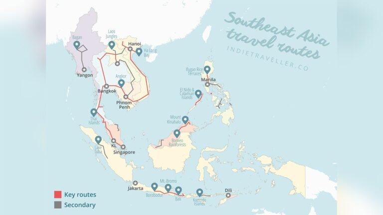 Southeast Asia Travel Itinerary 2 Weeks