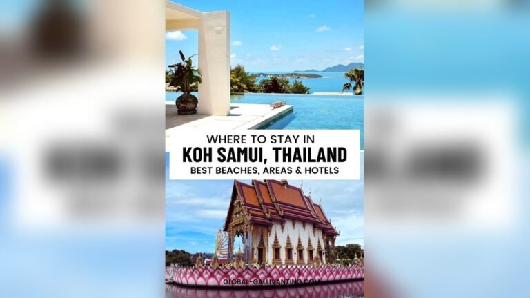 Where to Stay in Koh Samui Thailand