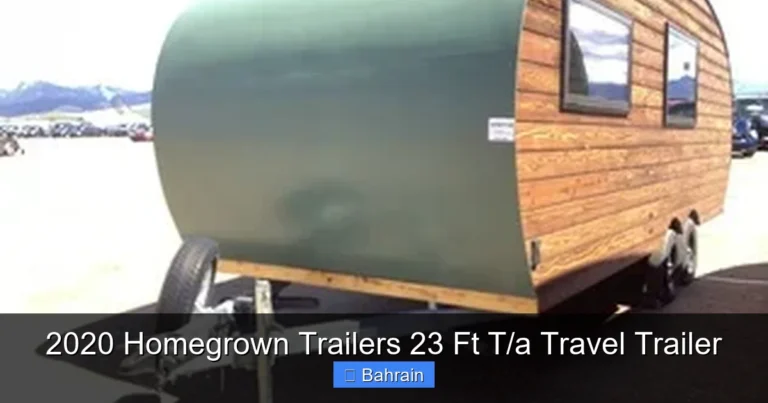 2020 Homegrown Trailers 23 Ft T/a Travel Trailer