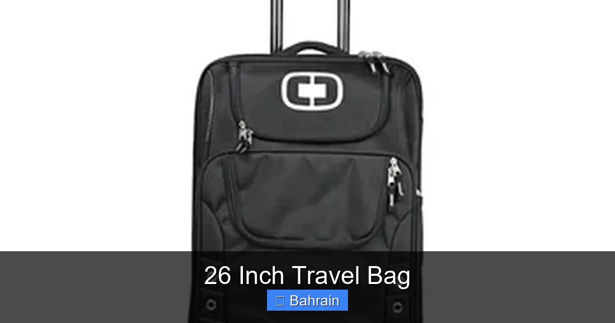 26 Inch Travel Bag
