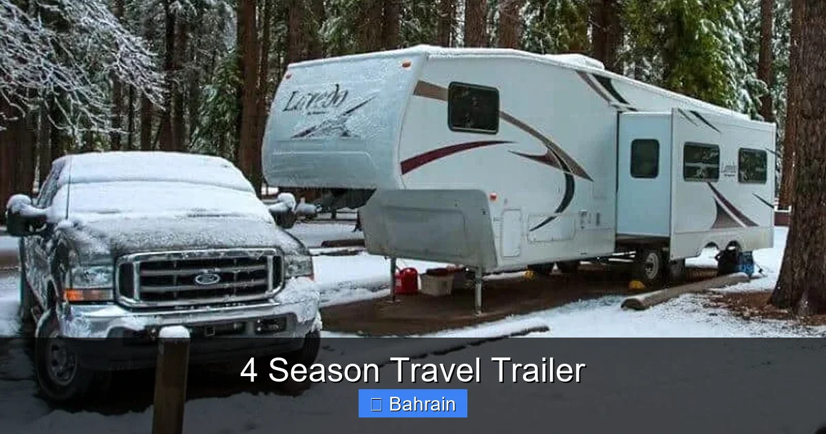 4 Season Travel Trailer
