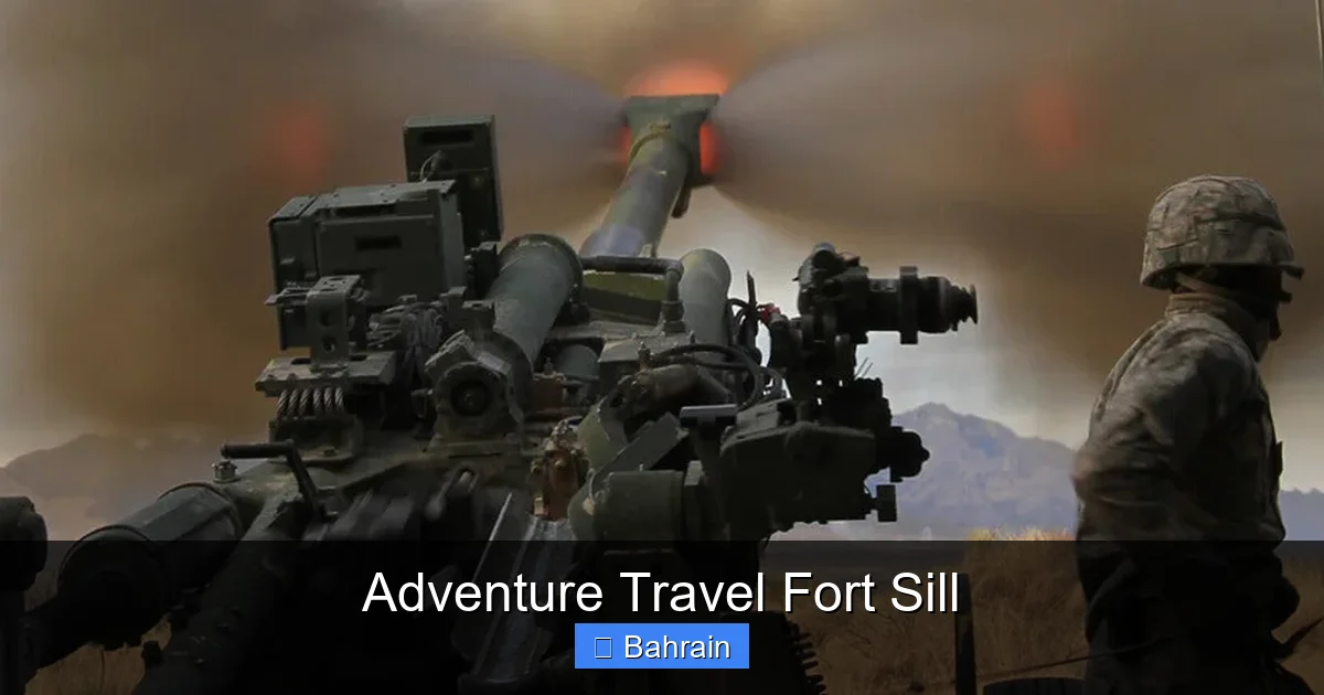 Adventure Travel Fort Sill