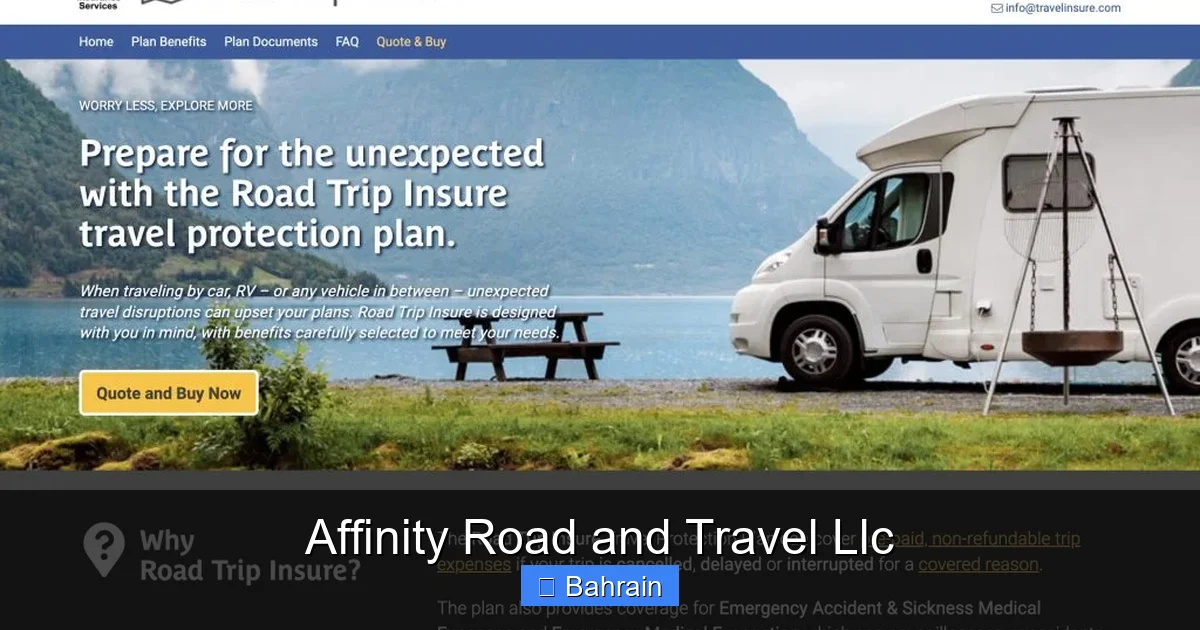 Affinity Road and Travel Llc
