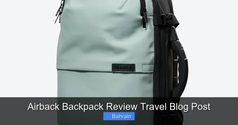 Airback Backpack Review Travel Blog Post