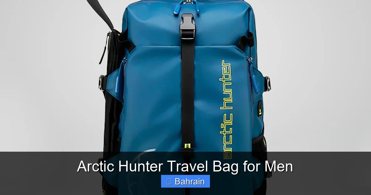 Arctic Hunter Travel Bag for Men