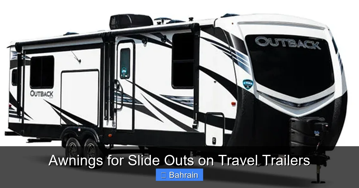 Awnings for Slide Outs on Travel Trailers