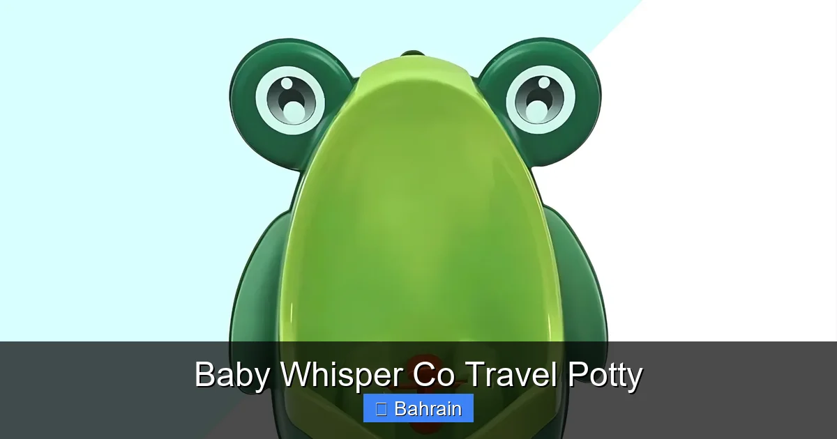Baby Whisper Co Travel Potty