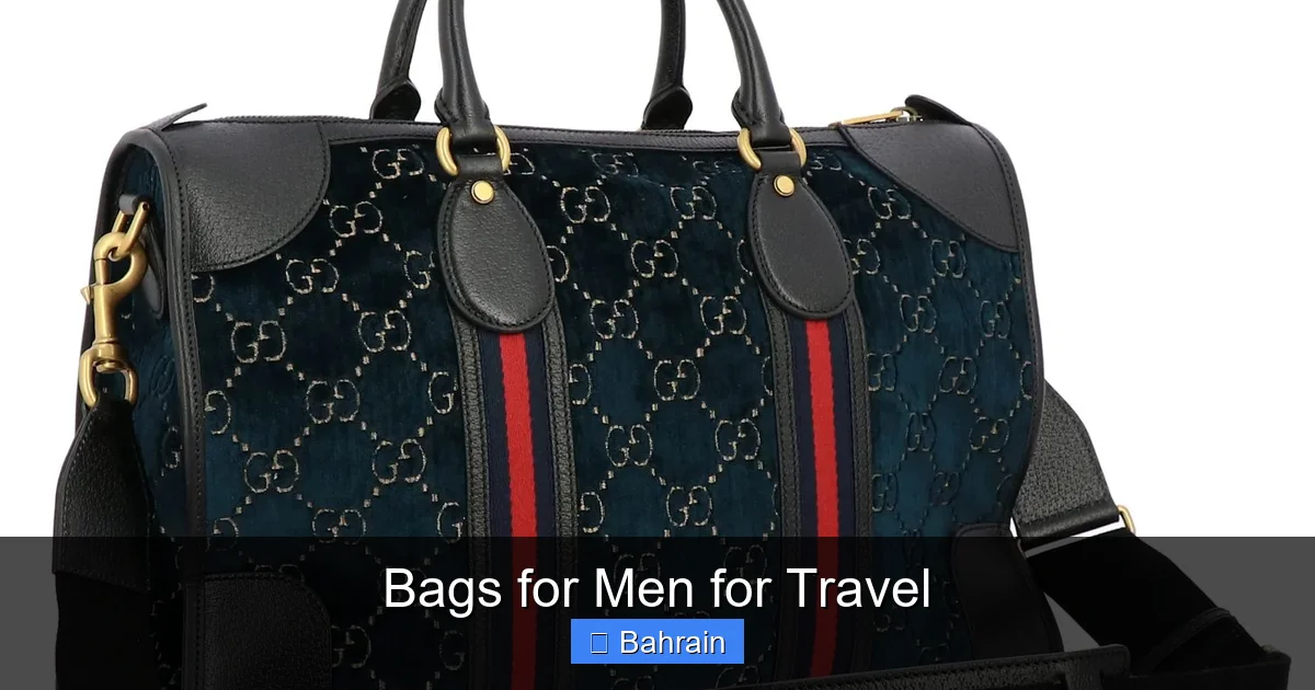 Bags for Men for Travel