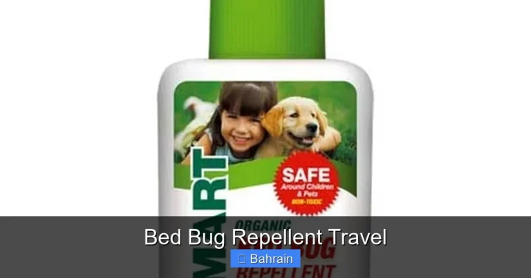 Bed Bug Repellent Travel