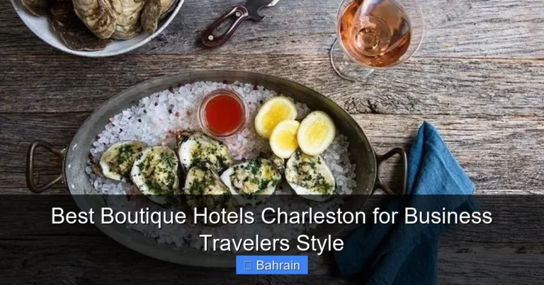 Best Boutique Hotels Charleston for Business Travelers Style