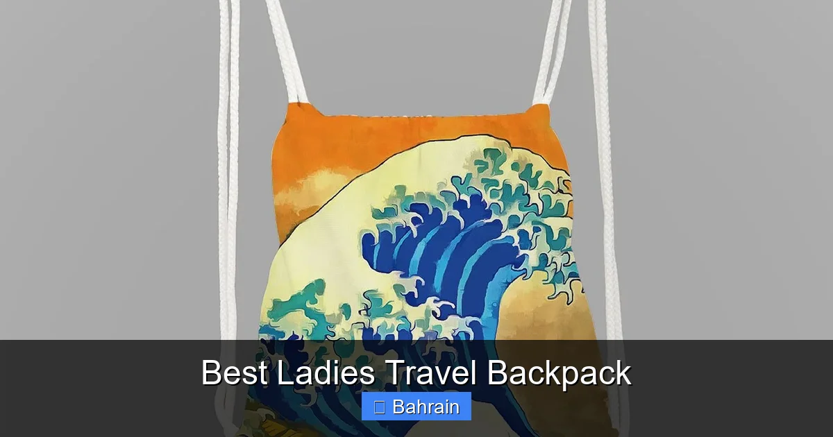 Best Ladies Travel Backpack