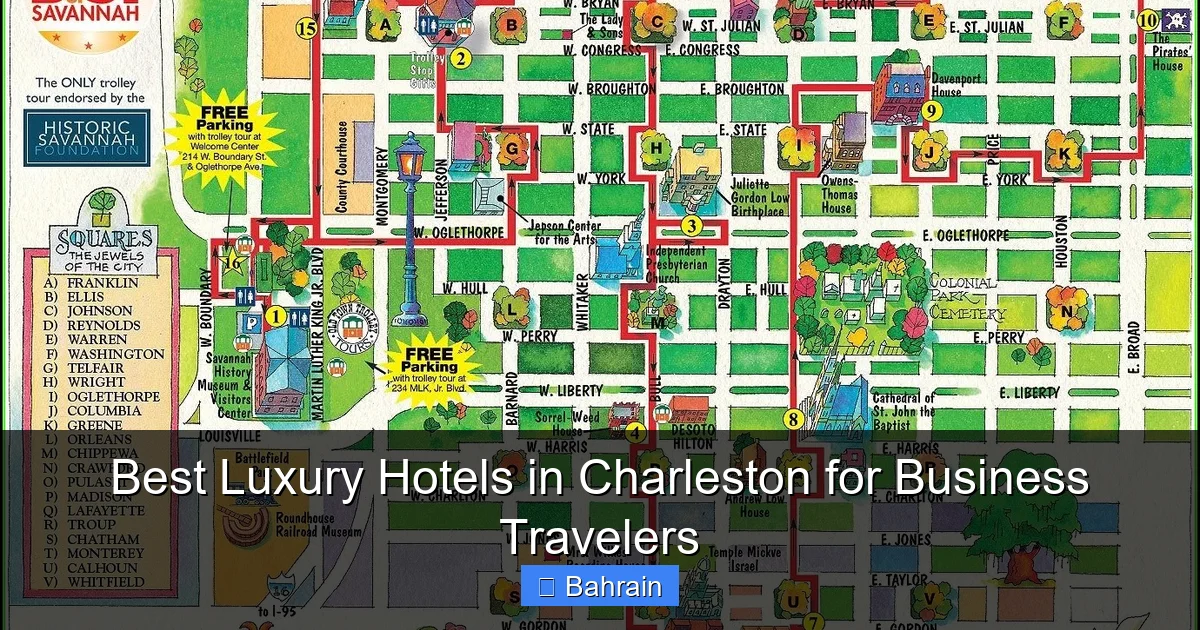 Best Luxury Hotels in Charleston for Business Travelers