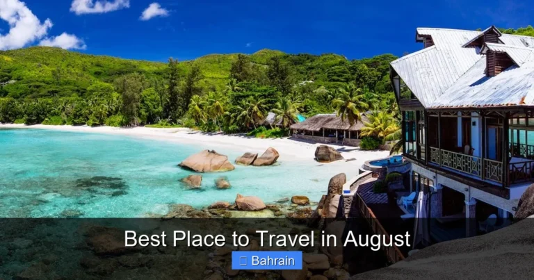 Best Place to Travel in August