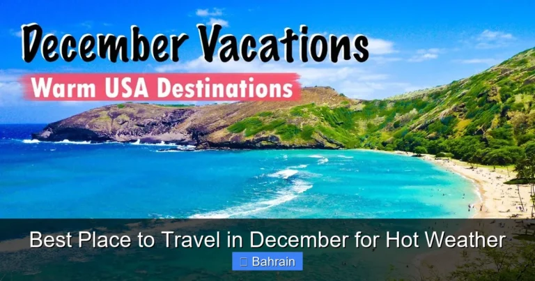Best Place to Travel in December for Hot Weather