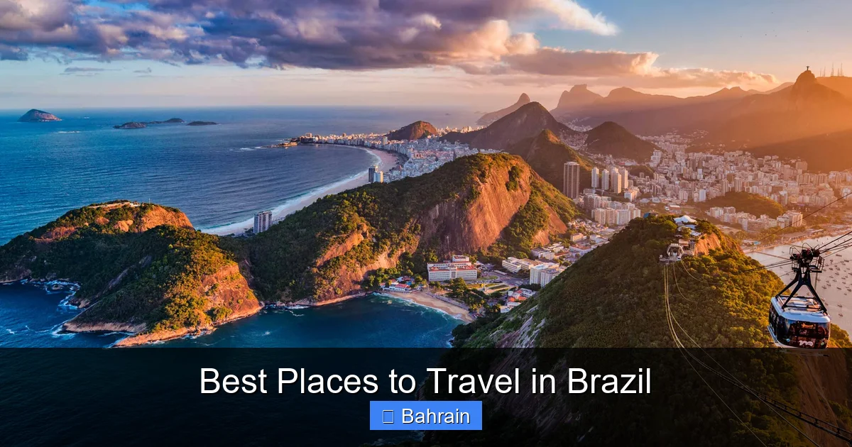 Best Places to Travel in Brazil