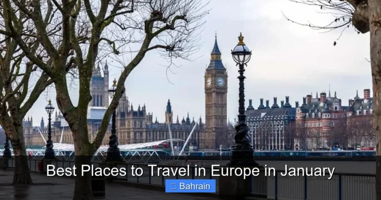Best Places to Travel in Europe in January