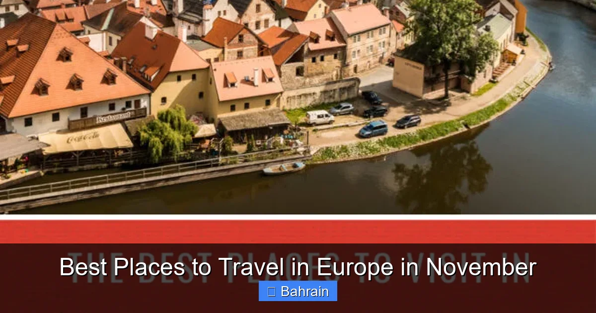 Best Places to Travel in Europe in November