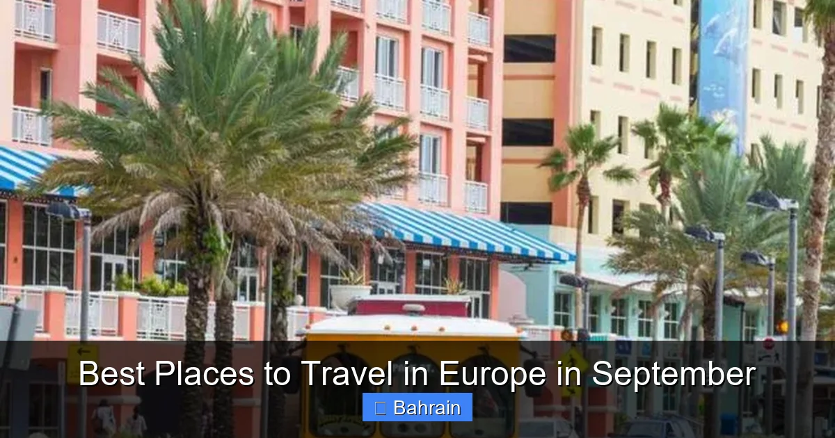 Best Places to Travel in Europe in September