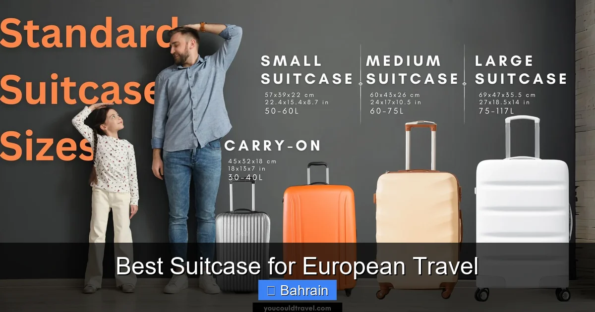 Best Suitcase for European Travel