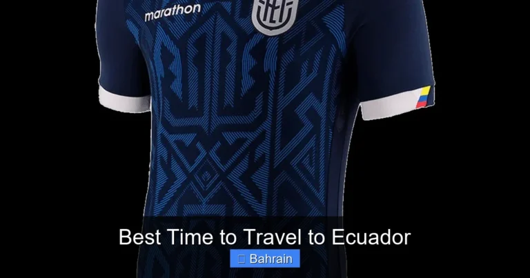 Best Time to Travel to Ecuador