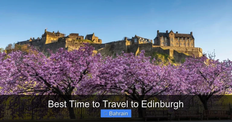Best Time to Travel to Edinburgh