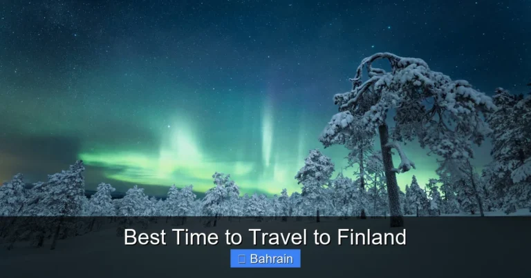 Best Time to Travel to Finland
