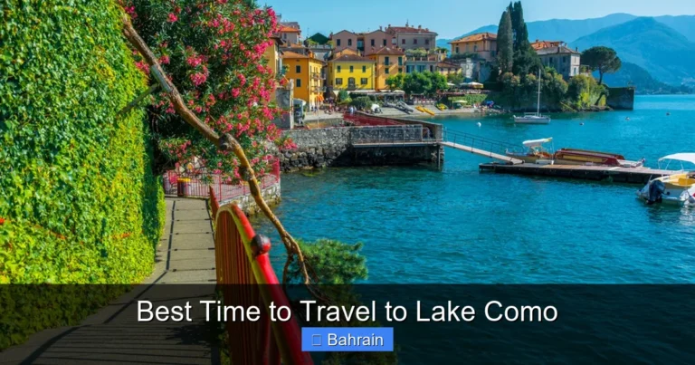 Best Time to Travel to Lake Como