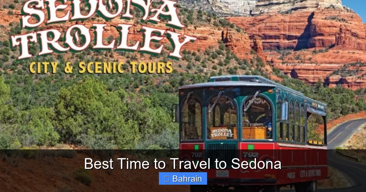 Best Time to Travel to Sedona