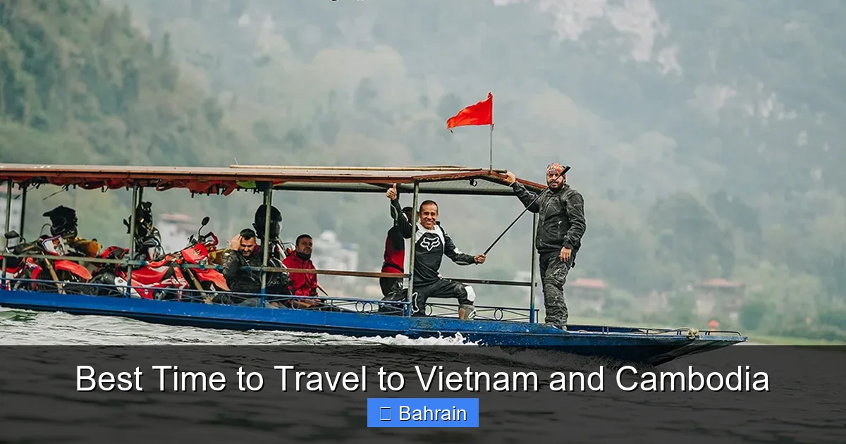Best Time to Travel to Vietnam and Cambodia