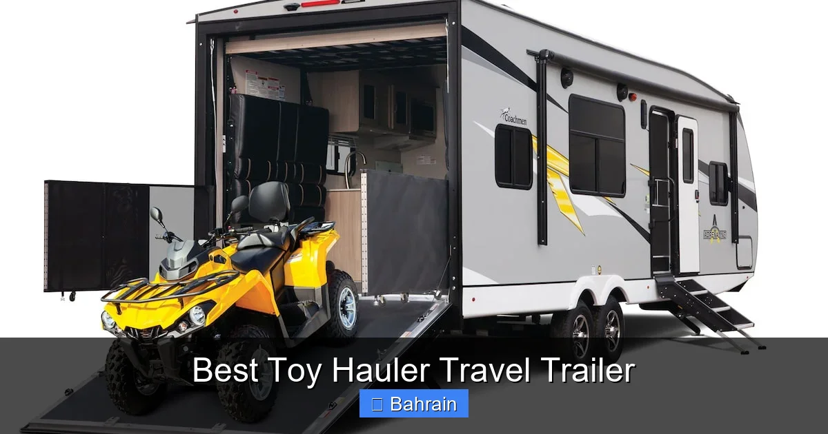 Best Toy Hauler Travel Trailer