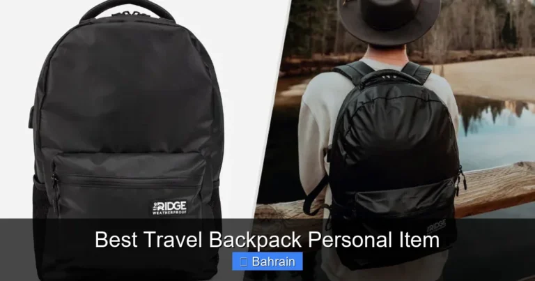 Best Travel Backpack Personal Item