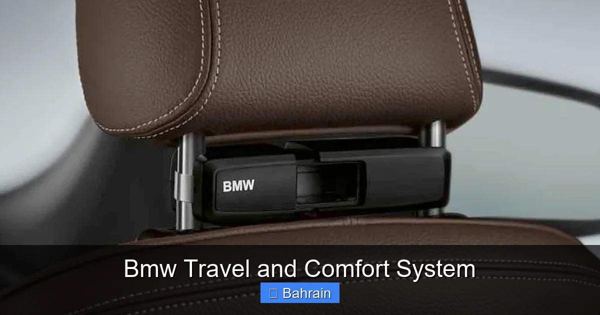 Bmw Travel and Comfort System