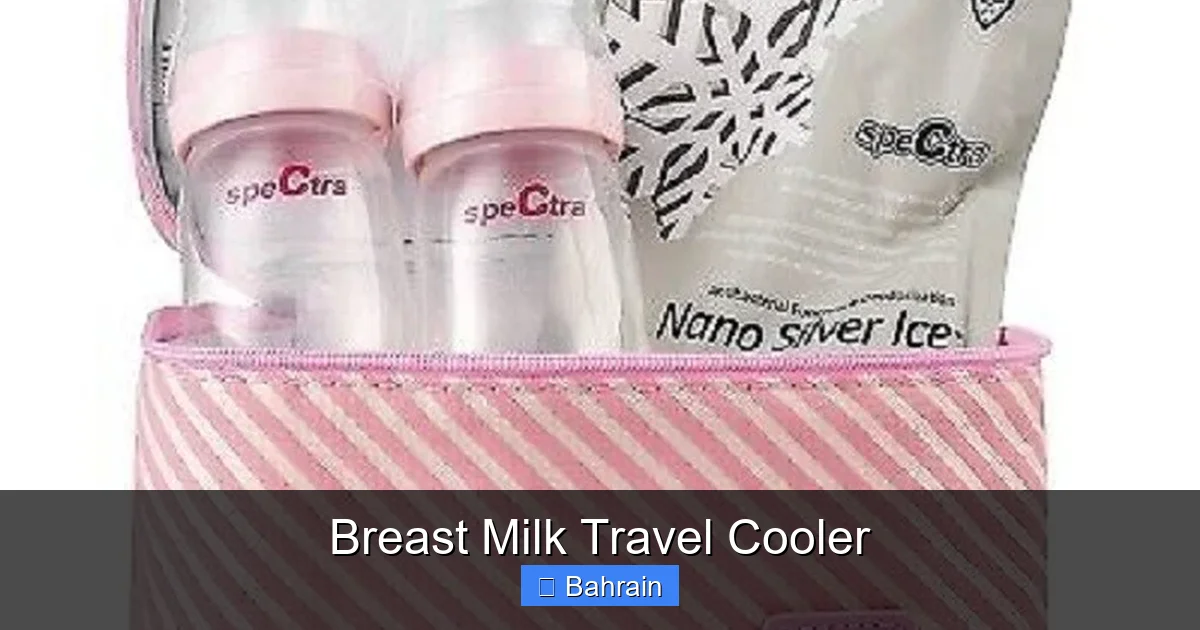 Breast Milk Travel Cooler