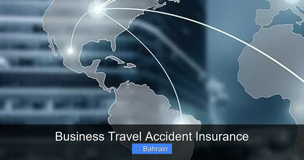 Business Travel Accident Insurance