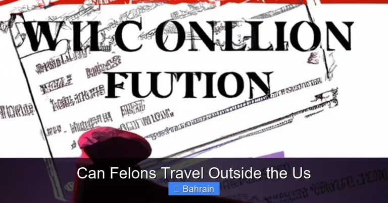 Can Felons Travel Outside the Us