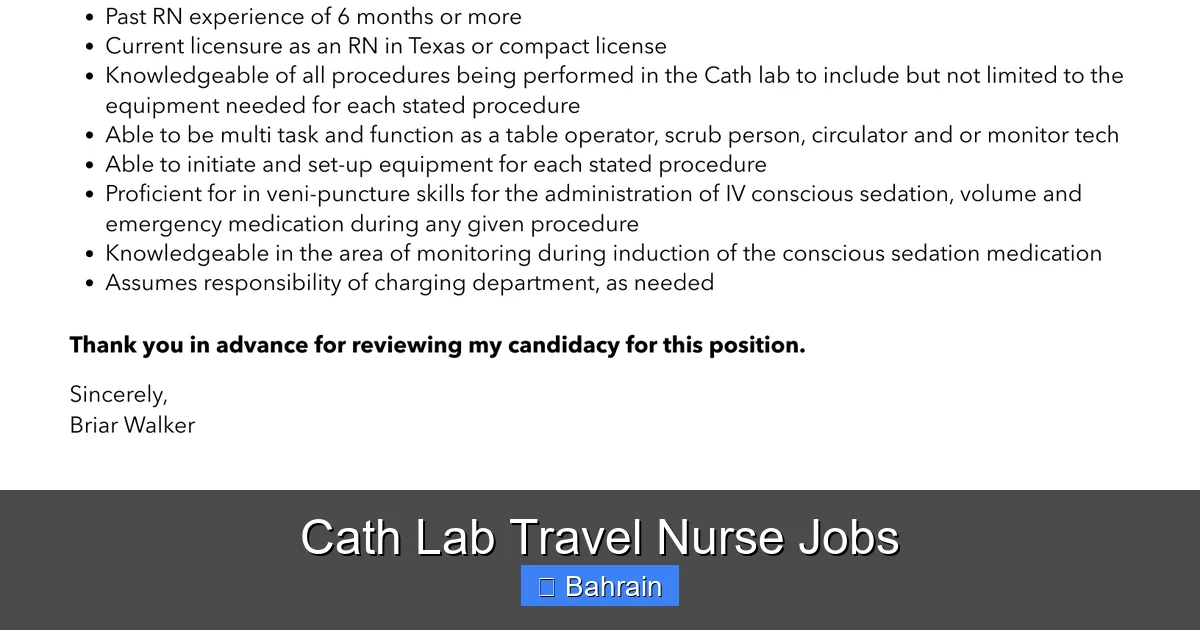 Cath Lab Travel Nurse Jobs