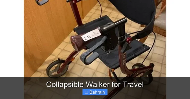 Collapsible Walker for Travel