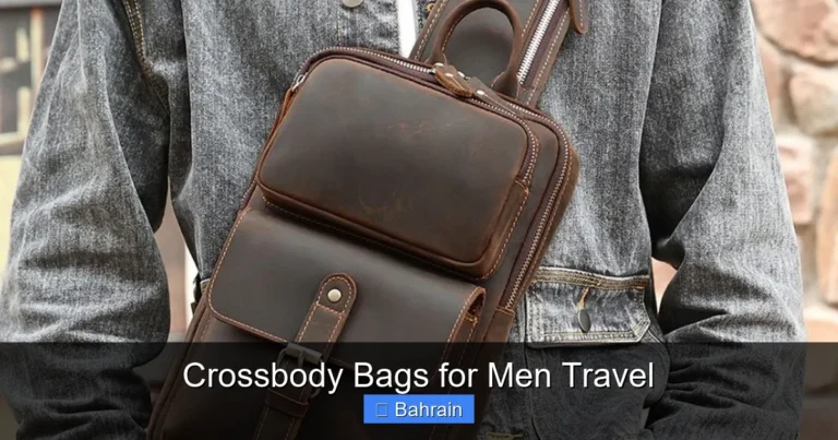 Crossbody Bags for Men Travel