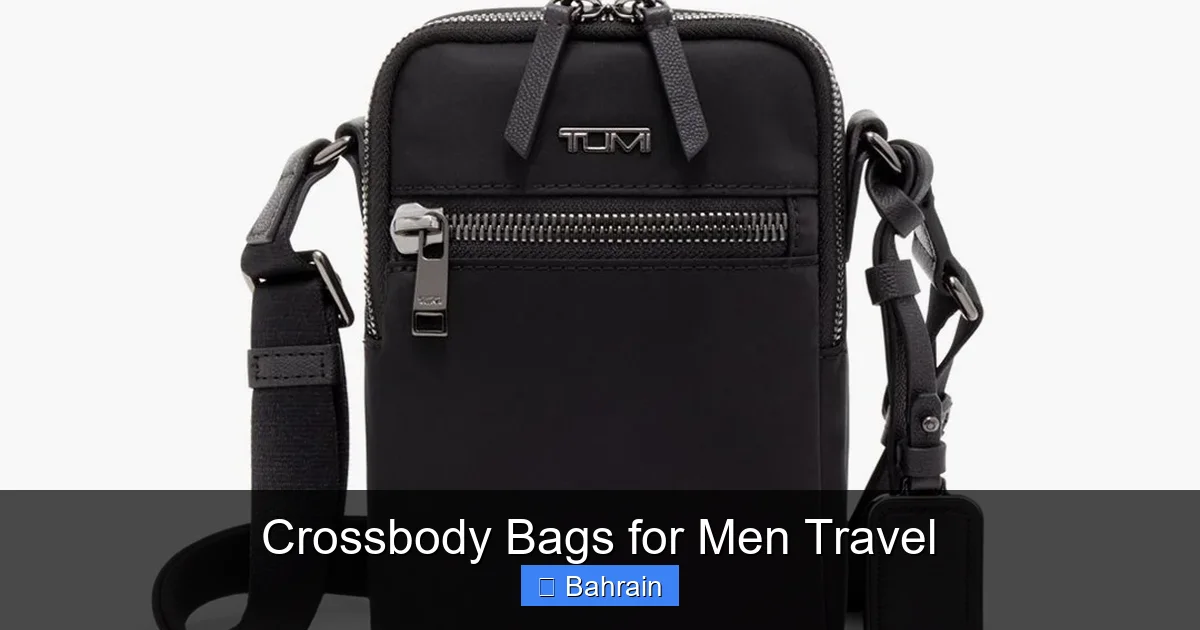 Crossbody Bags for Men Travel