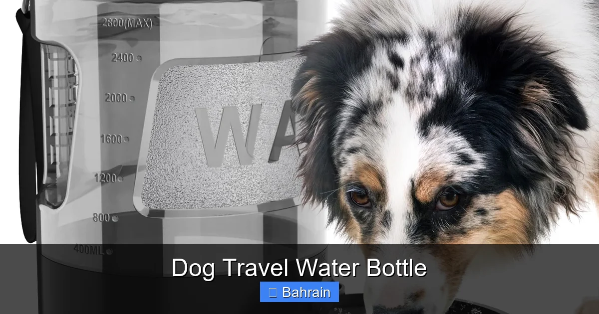 Dog Travel Water Bottle