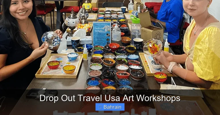 Drop Out Travel Usa Art Workshops