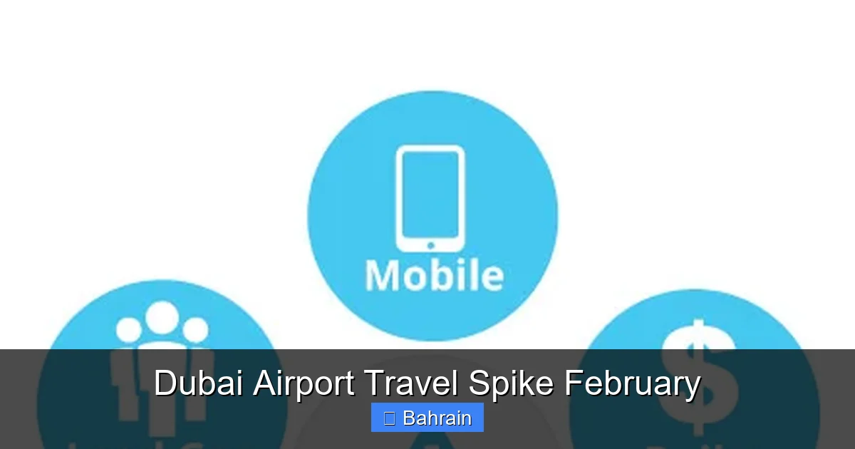 Dubai Airport Travel Spike February