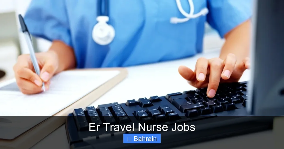 Er Travel Nurse Jobs