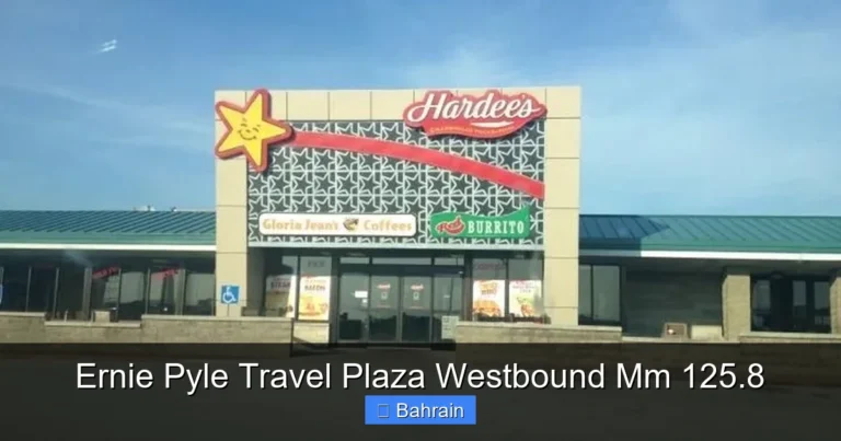 Ernie Pyle Travel Plaza Westbound Mm 125.8